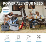 Estación de energía de 2000 W